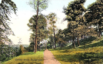 Cathkin Braes - Circa 1900 - Card Dated 1918 - Valentine Series.