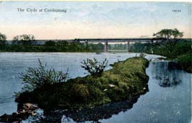 River Clyde circa 1906 - Produced for Peddie & Co., Stationers Cambuslang - Reliabale Series No 181/63