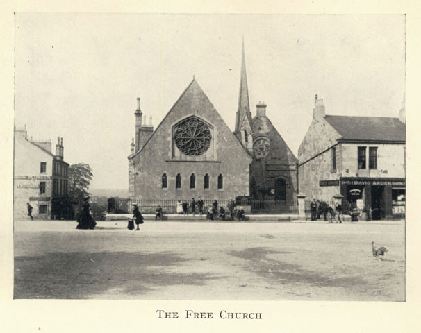 Free Church 1856-1896. Stood on the site later occupied by

the Rosebank Church which was demolished 1966