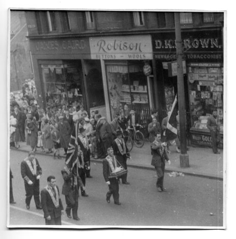 Orange Walk at the Terminus - Circa 1960 
