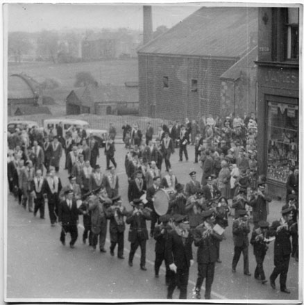 Orange Walk at the Terminus - Circa 1960 - Old Empire Cinema in the background