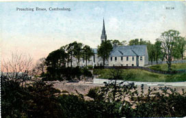 Preaching Braes with Kirkhill Church circa 1906 - Produced for Peddie & Co., Stationers Cambuslang - Reliabale Series No 181/46