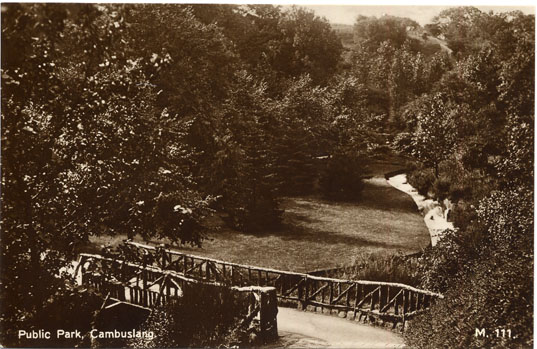 Public Park - Circa 1950 - Card No. M.111