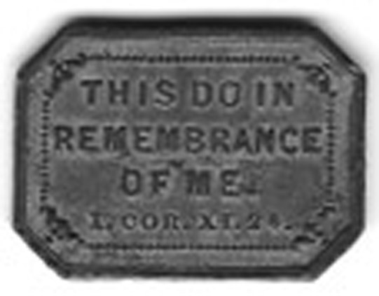 Cambuslang Free Church Communion Token