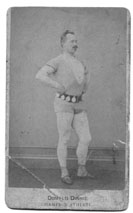Donald in wrestling kit circa 1870