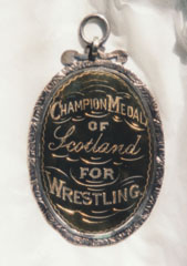 Scottish Wresting Championship Medal - Dundee 1867